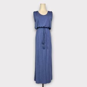 J.Crew Viscose Knit Sleeveless Belted Maxi Dress Size XS